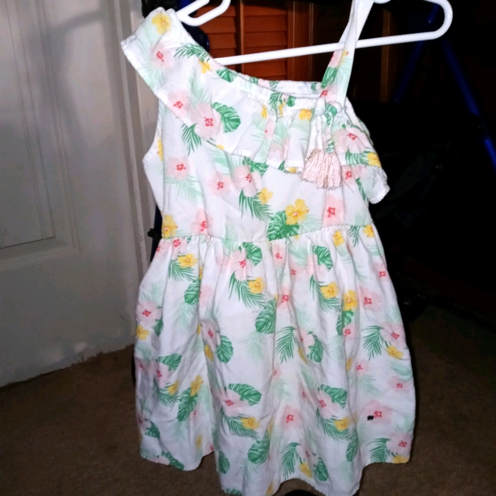 3/15 SALE Hibiscus print sundress